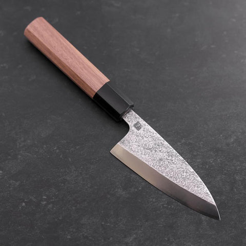 Deba VG-10 Nashiji Manche en Noyer 105mm-[Musashi]-[Couteaux de cuisine japonais]