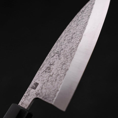 Deba VG-10 Nashiji Manche en Noyer 120mm-[Musashi]-[Couteaux de cuisine japonais]