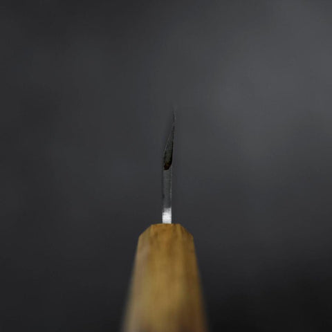 Deba VG-10 Nashiji Yaki-Urushi Handle 120mm (4.7”)-[Musashi]-[Couteaux de cuisine japonais]