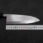 Deba White Steel #2 Kasumi Buffalo Wenge Handle 180mm (7”)-[Musashi]-[Couteaux de cuisine japonais]