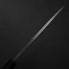 Deba White Steel #2 Kasumi Chokin Dragon Buffalo Ebony Handle 180mm (7”)-[Musashi]-[Couteaux de cuisine japonais]