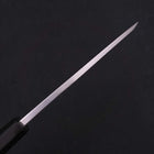 Deba White Steel #2 Kasumi Chokin Or Sakura-Fuji Manche en Buffle et Ébène 180mm-[Musashi]-[Couteaux de cuisine japonais]