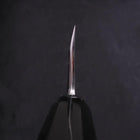 Deba White Steel #2 Kasumi Chokin Silver Dragon Buffalo Ebony Handle 170mm (6.7”)-[Musashi]-[Couteaux de cuisine japonais]