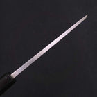 Deba White Steel #2 Kasumi Chokin Silver Dragon Buffalo Ebony Handle 170mm (6.7”)-[Musashi]-[Couteaux de cuisine japonais]