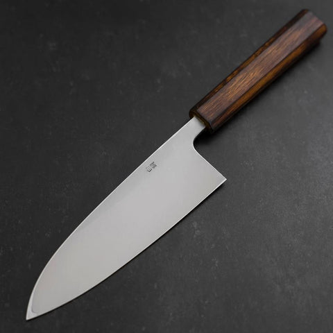Deba White Steel #2 Kasumi Manche Sumi Urushi 180mm-[Musashi]-[Couteaux de cuisine japonais]