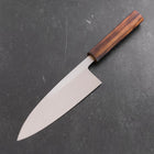 Deba White Steel #2 Kasumi Manche Sumi Urushi 180mm-[Musashi]-[Couteaux de cuisine japonais]