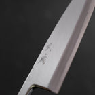 Deba White Steel #2 Kasumi Manche Sumi Urushi 180mm-[Musashi]-[Couteaux de cuisine japonais]