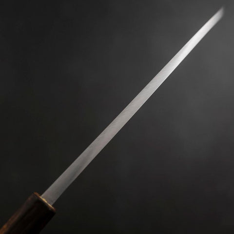 Deba White Steel #2 Kasumi Manche Sumi Urushi 180mm-[Musashi]-[Couteaux de cuisine japonais]