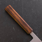 Deba White Steel #2 Kasumi Manche Sumi Urushi 180mm-[Musashi]-[Couteaux de cuisine japonais]