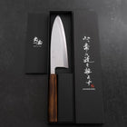 Deba White Steel #2 Kasumi Manche Sumi Urushi 180mm-[Musashi]-[Couteaux de cuisine japonais]