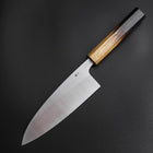 Deba White Steel #2 Kasumi Manche Yaki Urushi 180mm-[Musashi]-[Couteaux de cuisine japonais]