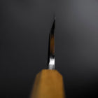 Deba White Steel #2 Kasumi Manche Yaki Urushi 180mm-[Musashi]-[Couteaux de cuisine japonais]