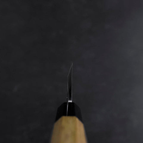 Deba White Steel #2 Kasumi Manche en Buffle et Bois de Teck 150mm-[Musashi]-[Couteaux de cuisine japonais]
