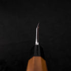 Deba White Steel #2 Kasumi Manche en Buffle et Bois de Teck 180mm-[Musashi]-[Couteaux de cuisine japonais]
