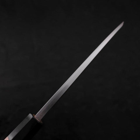 Deba White Steel #2 Kasumi Manche en Buffle et Bois de Teck 180mm-[Musashi]-[Couteaux de cuisine japonais]