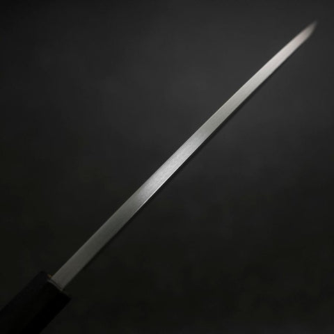 Deba White Steel #2 Kasumi Manche en Buffle et Bois de Teck 195mm-[Musashi]-[Couteaux de cuisine japonais]