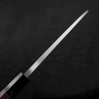 Deba White Steel #2 Kasumi Manche en Buffle et Bois de Wengé 180mm-[Musashi]-[Couteaux de cuisine japonais]