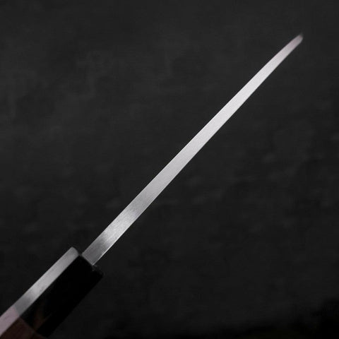 Deba White Steel #2 Kasumi Manche en Buffle et Bois de Wengé 180mm-[Musashi]-[Couteaux de cuisine japonais]
