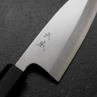 Deba White Steel #2 Kasumi Manche en Buffle et Ébène 150mm-[Musashi]-[Couteaux de cuisine japonais]
