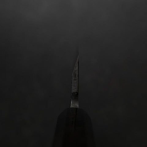 Deba White Steel #2 Kasumi Manche en Buffle et Ébène 150mm-[Musashi]-[Couteaux de cuisine japonais]