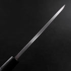 Deba White Steel #2 Kasumi Manche en Buffle et Ébène 165mm-[Musashi]-[Couteaux de cuisine japonais]