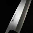 Deba White Steel #2 Kasumi Manche en Buffle et Ébène 180mm-[Musashi]-[Couteaux de cuisine japonais]