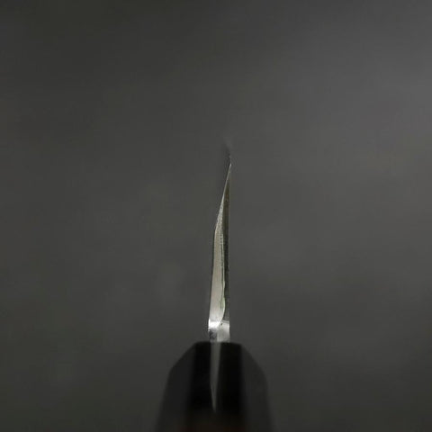 Deba White Steel #2 Kasumi Manche en Buffle et Ébène 180mm-[Musashi]-[Couteaux de cuisine japonais]