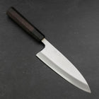Deba White Steel #2 Kasumi Manche en Buffle et Ébène 180mm-[Musashi]-[Couteaux de cuisine japonais]