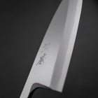 Deba White Steel #2 Kasumi Manche en Buffle et Magnolia 150mm-[Musashi]-[Couteaux de cuisine japonais]