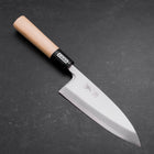 Deba White Steel #2 Kasumi Manche en Buffle et Magnolia 150mm-[Musashi]-[Couteaux de cuisine japonais]