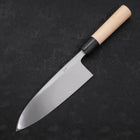 Deba White Steel #2 Kasumi Manche en Buffle et Magnolia 180mm-[Musashi]-[Couteaux de cuisine japonais]