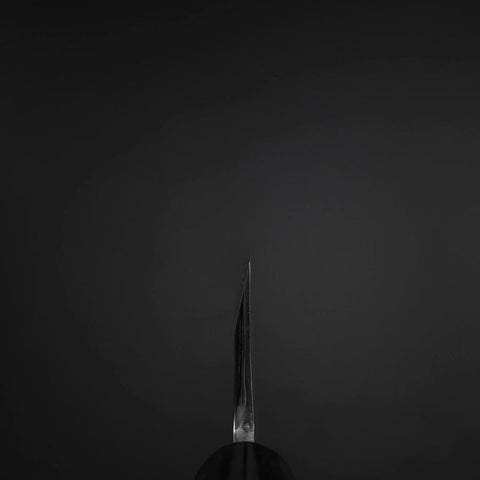 Deba White Steel #2 Kasumi Manche en Buffle et Magnolia 180mm-[Musashi]-[Couteaux de cuisine japonais]