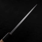 Deba White Steel #2 Kasumi Manche en Buffle et Magnolia 180mm-[Musashi]-[Couteaux de cuisine japonais]