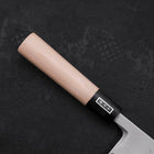 Deba White Steel #2 Kasumi Manche en Buffle et Magnolia 180mm-[Musashi]-[Couteaux de cuisine japonais]