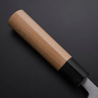 Deba White Steel #2 Kasumi Manche en Buffle et Magnolia 180mm-[Musashi]-[Couteaux de cuisine japonais]