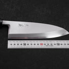 Deba White Steel #2 Kasumi Manche en Buffle et Magnolia 180mm-[Musashi]-[Couteaux de cuisine japonais]