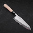 Deba White Steel #2 Kasumi Manche en Buffle et Magnolia 180mm-[Musashi]-[Couteaux de cuisine japonais]
