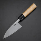 Deba White Steel #2 Kasumi Manche en Cerisier 105mm-[Musashi]-[Couteaux de cuisine japonais]