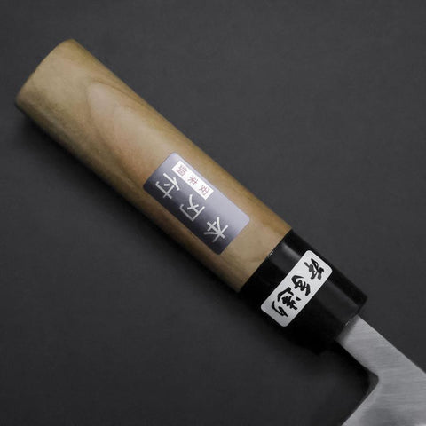 Deba White Steel #2 Kasumi Manche en Cerisier 105mm-[Musashi]-[Couteaux de cuisine japonais]