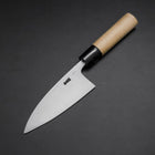 Deba White Steel #2 Kasumi Manche en Cerisier 120mm-[Musashi]-[Couteaux de cuisine japonais]