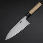 Deba White Steel #2 Kasumi Manche en Cerisier 180mm-[Musashi]-[Couteaux de cuisine japonais]