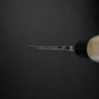 Deba White Steel #2 Kasumi Manche en Cerisier 180mm-[Musashi]-[Couteaux de cuisine japonais]