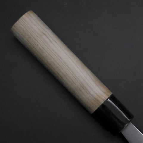 Deba White Steel #2 Kasumi Manche en Cerisier 180mm-[Musashi]-[Couteaux de cuisine japonais]