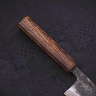 Deba White Steel #2 Kurouchi Manche Sumi Urushi 105mm-[Musashi]-[Couteaux de cuisine japonais]