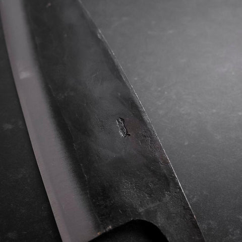 Deba White Steel #2 Kurouchi Manche en Chêne 180mm-[Musashi]-[Couteaux de cuisine japonais]