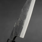 Deba White Steel #2 Kurouchi Manche en Magnolia 165mm-[Musashi]-[Couteaux de cuisine japonais]