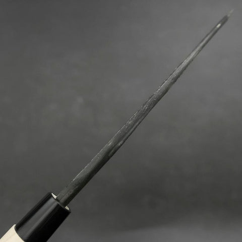 Deba White Steel #2 Kurouchi Manche en Magnolia 165mm-[Musashi]-[Couteaux de cuisine japonais]