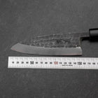 Deba White Steel #2 Kurouchi Tsuchime Cherry Handle 150mm-[Musashi]-[Couteaux de cuisine japonais]