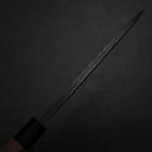 Deba White Steel #2 Kurouchi Tsuchime Manche en Noyer 180mm-[Musashi]-[Couteaux de cuisine japonais]