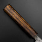 Deba White Steel #2 Nashiji Manche Sumi Urushi 120mm-[Musashi]-[Couteaux de cuisine japonais]